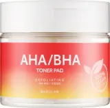 Barulab AHA/BHA Toner Pad тонизирующие пэды для лица с кислотами 60 шт — фото 1