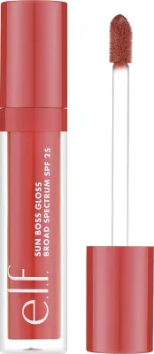 Блеск для губ e.l.f. Sun Boss Gloss пигментированный, SPF 25, 4 мл