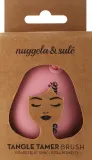 Nuggela & Sule Nuggela & Sule Tangle Tamer Brush - Щётка для волос Nuggela Sule Tangle Tamer Brush для распутывания, розовая, 1 шт — фото 2
