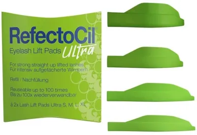 Силиконовые валики для подкручивания ресниц RefectoCil Eyelash Lift Pads Ultra размеры S, M, L, XL, 8 шт