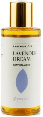 Greenum масло для душа Lavender Dream 150 мл, Shower Oil, с касторовым маслом, алоэ и семенами чиа