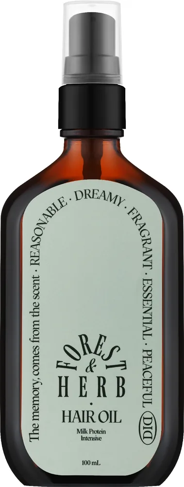 Масло для волос с молочными протеинами Odid Milk Protein Intensive Hair Oil Forest & Herb