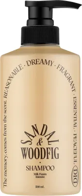 Шампунь Odid Milk Protein Sandalwood & Fig с молочным протеином и куркумой, 500 мл