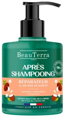 Восстанавливающий кондиционер для волос с маслом ши и авокадо BeauTerra Repairing Conditioner, 500 мл