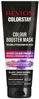Маска для усиления цвета волос Revlon ColorStay, тонирующие пигменты, пантенол, витамин E, для окрашенных волос, 125 мл