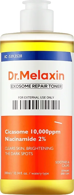 Тоник для лица Dr.Melaxin Exosome Repair с экстрактом центеллы, ниацинамидом и керамидами, 300 мл