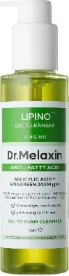 Dr.Melaxin Dr. Melaxin Lipino Anti Fatty Acid Gel Cleanser - Гель для жирной кожи Dr. Melaxin Lipino Anti Fatty Acid с фруктовыми кислотами, 150 мл