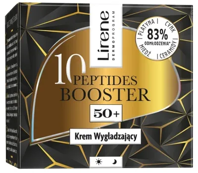 Крем для лица Lirene 10 Peptides Booster 50+ разглаживающий 50 мл