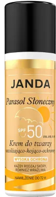 Крем для лица Janda с фильтром SPF50 увлажняющий 50 мл