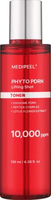 MEDIPEEL Phyto Exosome PDRN Lifting Shot Toner тонер для лица антивозрастной 130 мл, лифтинг-тонер с PDRN, ниацинамидом и пептидами