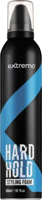 Пенка для укладки волос Extremo Hard Hold Styling Foam, сильной фиксации, 300 мл