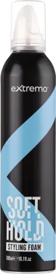 Пенка для укладки волос Extremo Soft Hold Styling Foam, лёгкой фиксации, 300 мл
