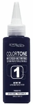 Тонер для волос Sesiom World Colortone Tint против желтизны, для осветлённых и окрашенных волос, 100 мл