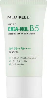 Успокаивающий солнцезащитный крем для лица MEDIPEEL Phyto Cica-Nol B5 Calming Sun Cream SPF 50+ PA++++, 50 мл