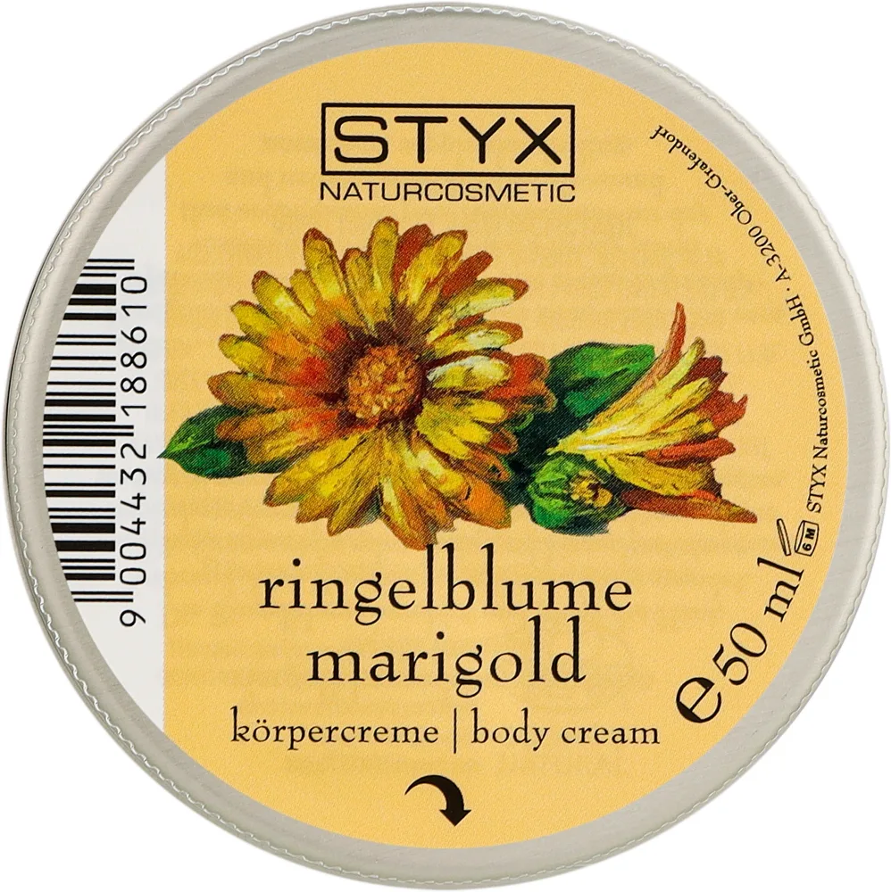 Styx Naturcosmetic Styx Naturcosmetic Marigold Body Cream - Крем для тела Styx с календулой успокаивающий 50 мл или 200 мл