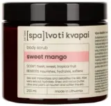 Spalvoti Kvapai Spalvoti Kvapai Body Scrub - Скраб для тела с морской солью Sweet Mango 200 мл — фото 1