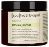 Spalvoti Kvapai Spalvoti Kvapai Body Scrub - Скраб для тела с морской солью Citrus & Jasmin 200 мл — фото 1