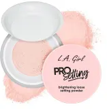 Рассыпчатая фиксирующая пудра L.A. Girl Pro Setting Brightening Loose Setting Powder, 5 г, оттенок GLP736 - Soft Pink — фото 1