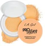 Рассыпчатая фиксирующая пудра L.A. Girl Pro Setting Brightening Loose Setting Powder, 5 г, оттенок GLP738 - Golden Yellow — фото 1