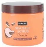 Sence Sence Exfoliates&Softens Body Scrub Sea Salt Coconut - Скраб для тела с морской солью и кокосом 500 г — фото 1