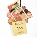 Eveline Cosmetics Paleta do makijażu twarzy - Палетка для макияжа глаз и лица Eveline Wonder Match Eye And Face Contouring Palette — фото 2