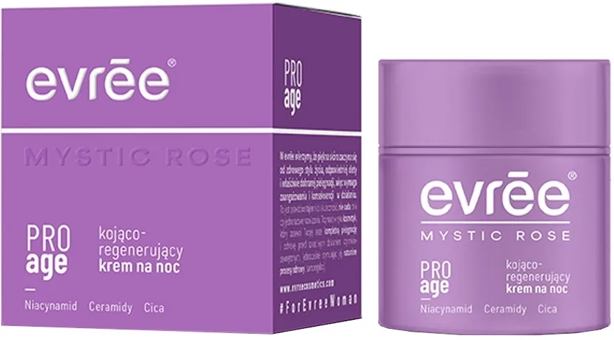 Крем для лица ночной Evree Mystic Rose Pro Age восстанавливающий 50 мл