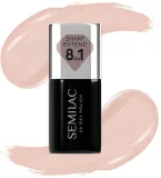 Гибридный лак для ногтей Semilac Smart Extend 8in1 лёгкое и точное нанесение, 7 мл, оттенок 816 - Pale Nude — фото 1