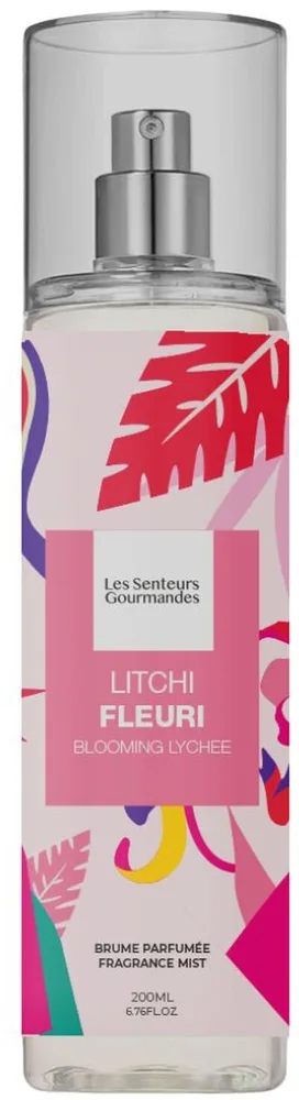 Ароматический мист для тела и волос Les Senteurs Gourmandes Blooming Lychee Fragrance Mist, с ароматом личи, 200 мл