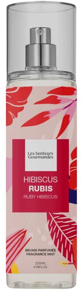 Парфюмированный мист для тела и волос Les Senteurs Gourmandes Ruby Hibiscus, Франция, 200 мл