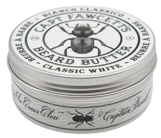 Баттер для бороды Captain Fawcett Bianco Classico для белой и седой бороды, с маслом ши, 80 мл
