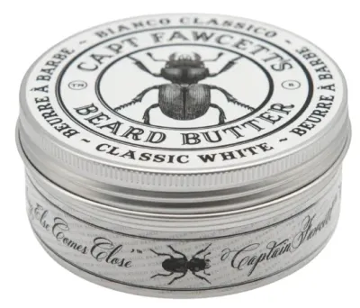 Баттер для бороды Captain Fawcett Bianco Classico для белой и седой бороды, с маслом ши, 80 мл
