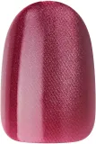Накладные ногти Kiss Gel Fantasy Magnetic Set Us Free с клеем, красные магнитные, короткие овальные, 28 шт — фото 4