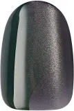 Накладные ногти Kiss Gel Fantasy Magnetic с клеем, серые магнитные, короткие овальные, 28 шт — фото 4