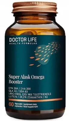 БАД Doctor Life Super Alask Omega Booster комплекс жирных кислот омега-3, 30 и 60 шт, 30 шт