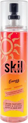 Мист для тела и волос Skil Feel Good Energy Body and Hair Mist парфюмированный, с цитрусово-цветочным ароматом, 250 мл