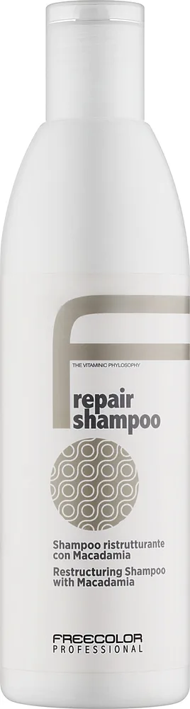 Шампунь для волос Oyster Cosmetics Freecolor Macadamia Repair Shampoo восстанавливающий, с маслом макадамии, 250 мл
