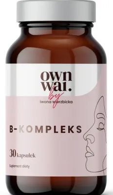 БАД для женщин B-Complex, капсулы Ownwai. By Iwona Wierzbicka B-Kompleks, 30 шт