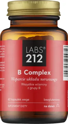 Комплекс витаминов группы B Labs212 B Complex, БАД, 60 шт
