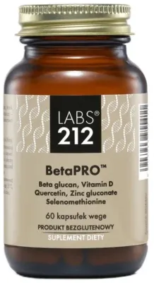 БАД Labs212 BetaPro бета-глюканы с цинком, витамином D и кверцетином, в капсулах, 60 капсул