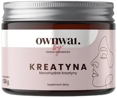 Ownwai. By Iwona Wierzbicka Ownwai. By Iwona Wierzbicka Kreatyna - БАД моногидрат креатина Ownwai Kreatyna в порошке для активных женщин