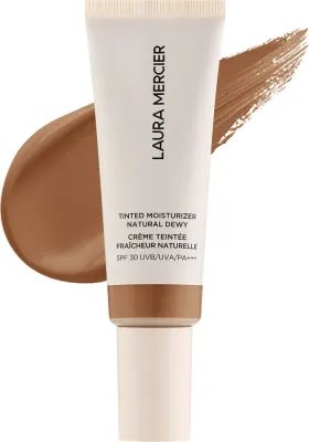 Тонирующий крем Laura Mercier Tinted Moisturizer Natural Dewy увлажняющий SPF 30, 45 мл, оттенок 4N - Teak