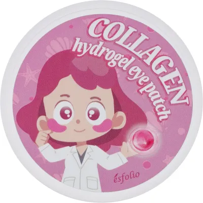 Патчи под глаза Esfolio Hydrogel Eye Patch Collagen гидрогелевые, с коллагеном, 60 шт