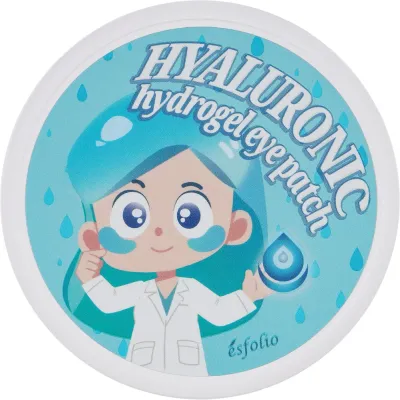 Патчи под глаза Esfolio Hydrogel Eye Patches With Hyaluronic Acid гидрогелевые, с гиалуроновой кислотой, 60 шт