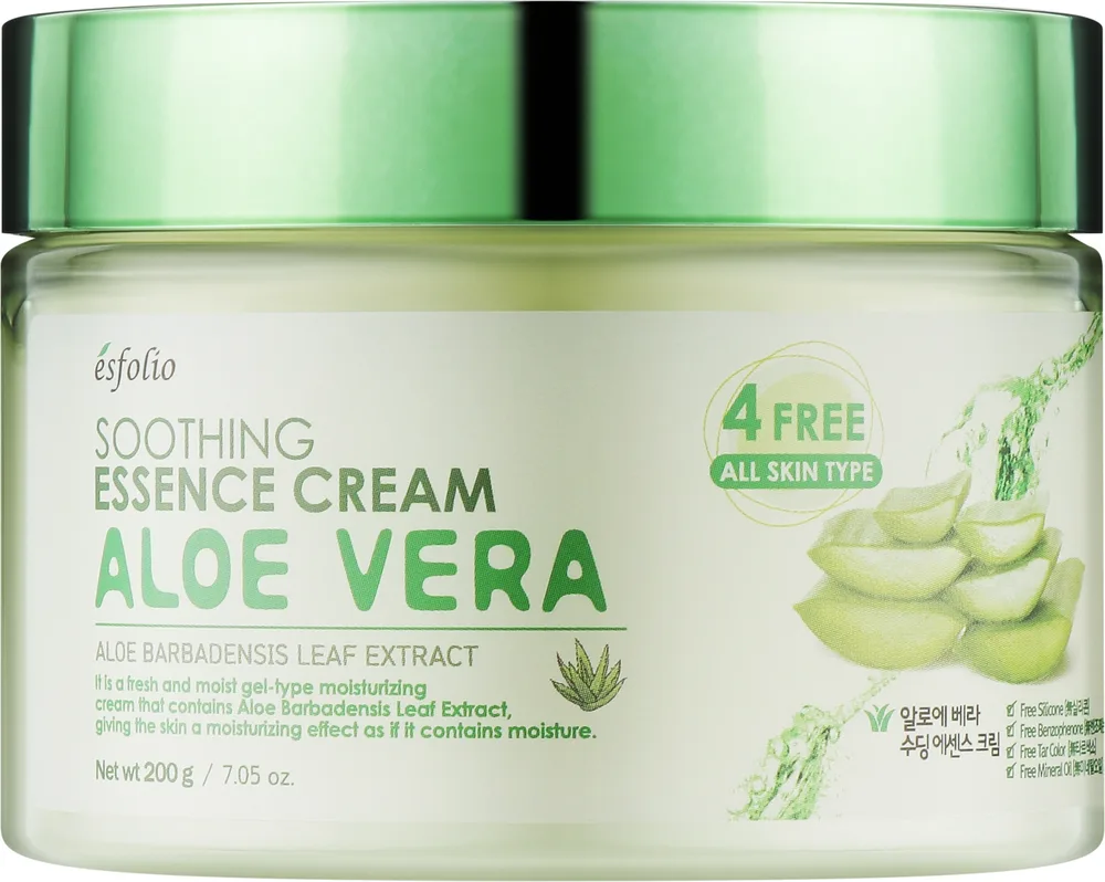 Крем для лица Esfolio Soothing Essence с алоэ вера 200 г