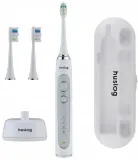 Звуковая зубная щётка Huslog Sonic Toothbrush AL-050131 с зарядной базой и футляром, белая, 1 шт — фото 1