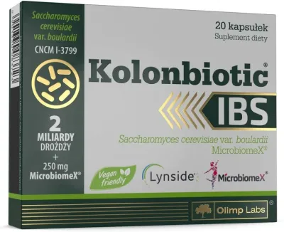 БАД Olimp Sport Nutrition Kolonbiotic IBS для восстановления бактериальной флоры кишечника, в капсулах, 20 капсул
