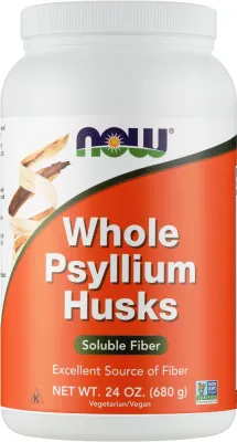 БАД Now Foods Psyllium Husks Whole псиллиум, цельная шелуха семян, 680 г