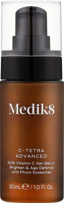 Medik8 C-Tetra Advanced 20% Vitamin C Gel-Serum антиоксидантная гель-сыворотка для лица с витамином C 20% для сияния 30 мл
