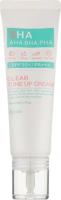 Крем для лица Esfolio 3HA Clear Tone Up тонизирующий 50 г