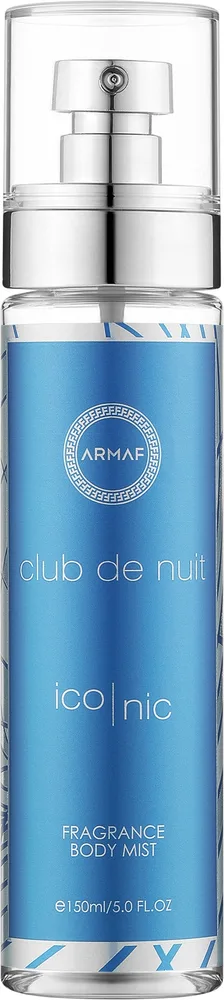 Armaf Club De Nuit Blue Iconic дымка для тела парфюмированная 150 мл, свежий пряный аромат